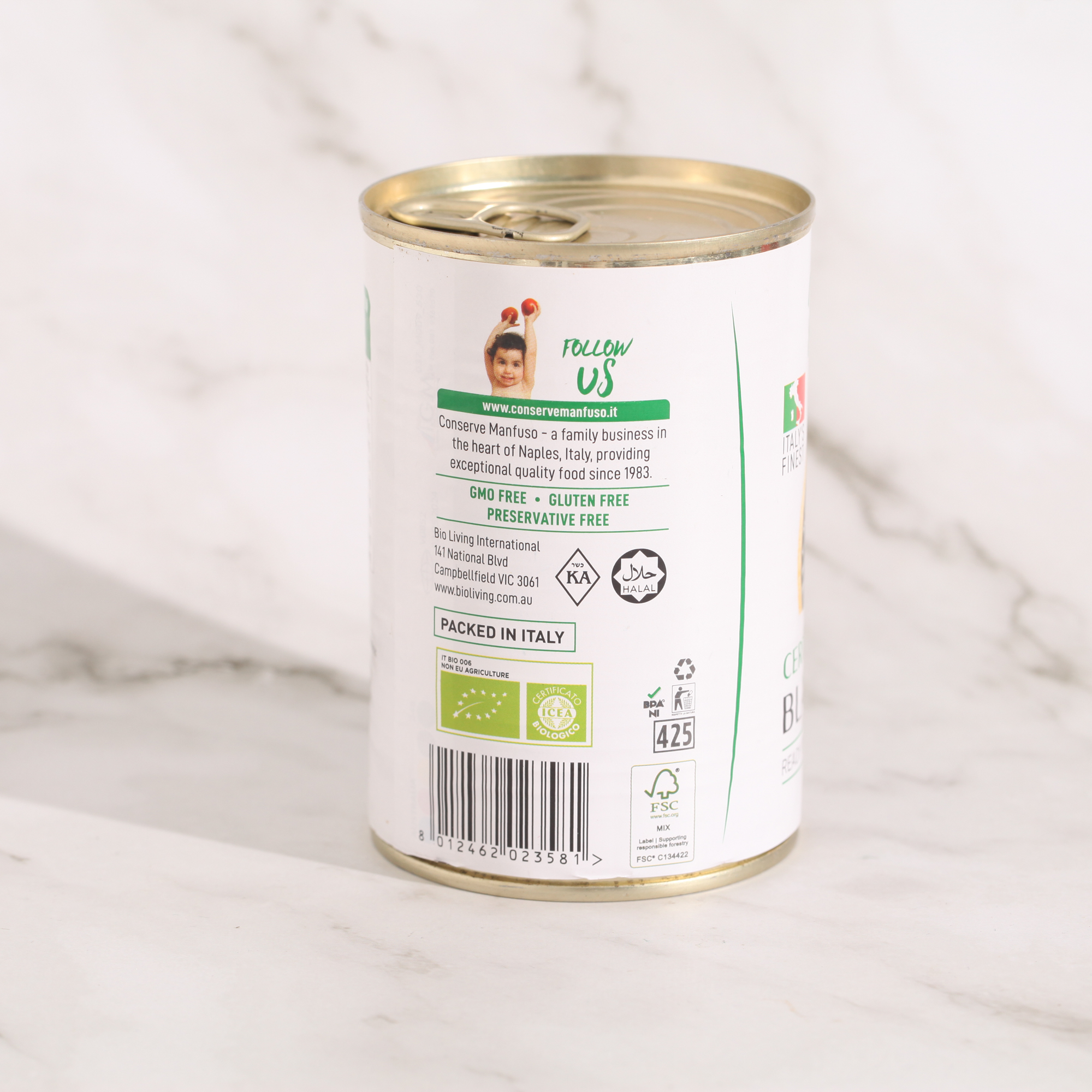 Organic Black Beans - Manfuso